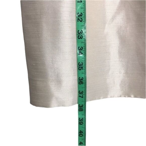 TAHARI ARTHUR S. LEVINE LILY CHAMPAGNE SEQUIN‎ SLEEVELESS SHEATH DRESS 12 - Picture 11 of 13